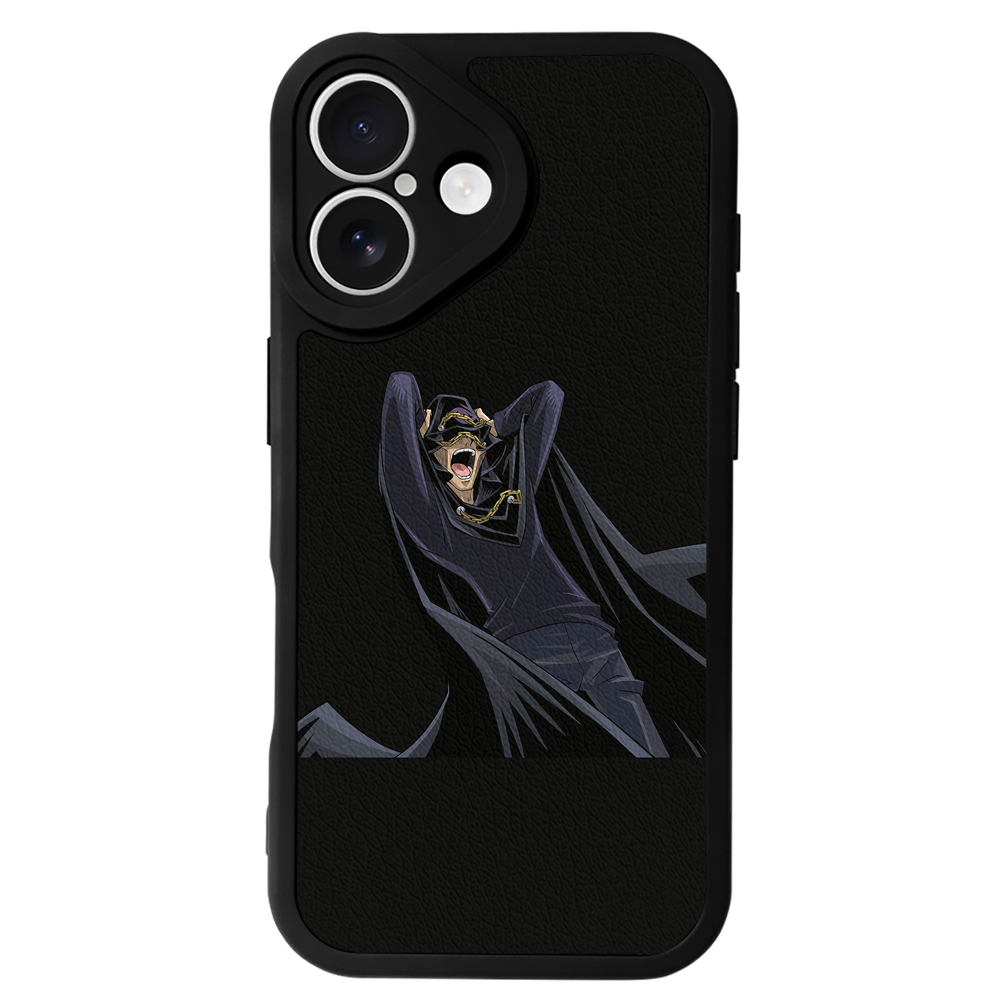 （画像用） 遊☆戯☆王 Yu-Gi-Oh! 【iPhone 16シリーズ対応】シリコンスマホケース（レザー調） 材質：シリコン